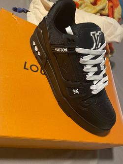 Louis Vuitton Trainer Black Embossed Monogram