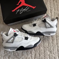 Air Jordan 4 Retro White Cement