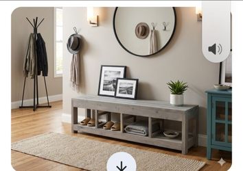 Entryway or Mudroom Bench