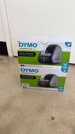 Dymo LabelWriter 550 Direct Thermal Printer with Automatic Recognition for Address, Shipping and Barcode Labels | EU Plug