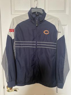 Reebok NFL Chicago Bears Men’s Windbreaker Jacket Large