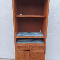 Tall Wooden Cabinet