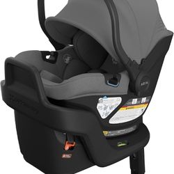 UPPAbaby Aria V2 Lightweight Infant Car Seat - Just Under 6 lbs - Base with Load Leg + Infant Insert + All-Weather FootCover Included - Direct Strolle