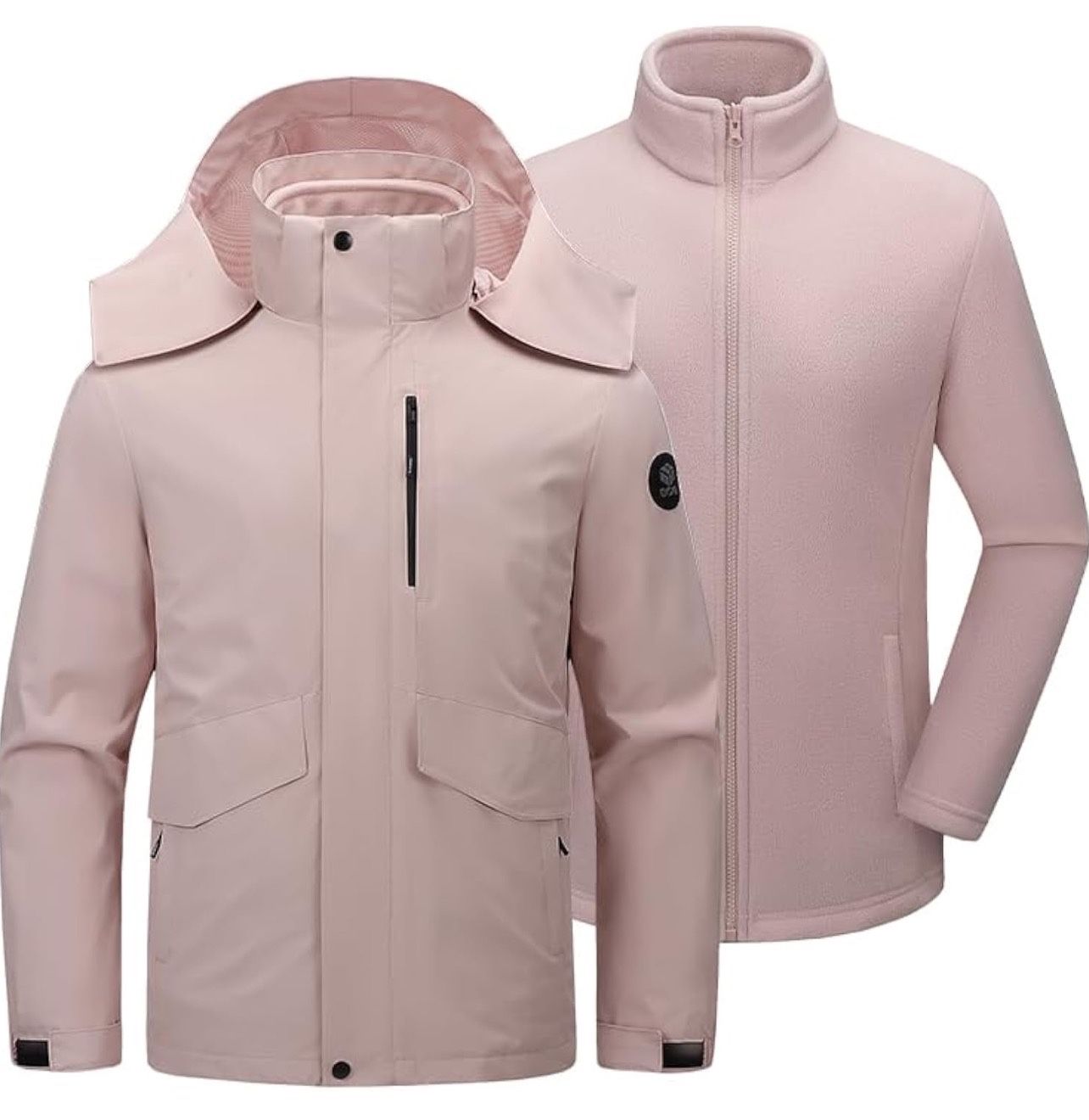 L size Outdoor Sports Coats Climbing Trekking Windbreaker Travel Waterproof Black Camping Hiking Jacket