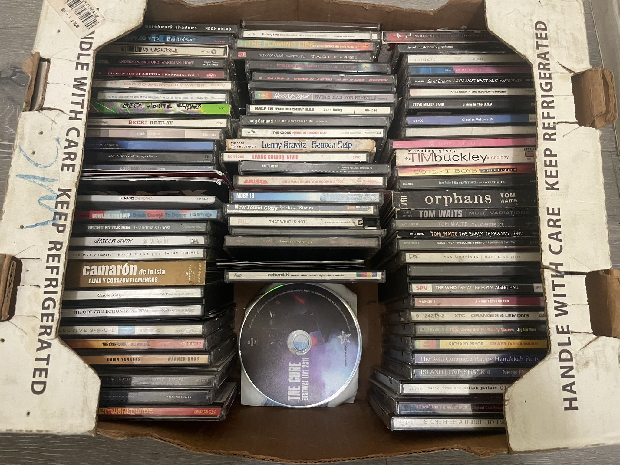 Box Of CDs