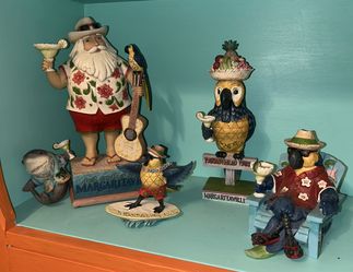 5 Piece Jim Shore, Margaritaville Collectibles