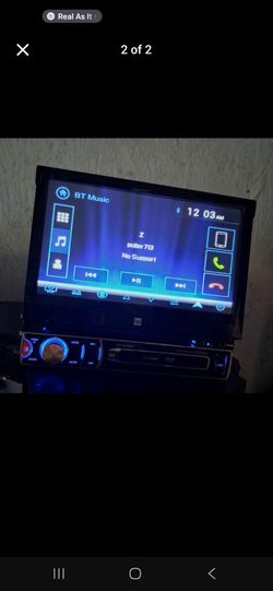 7 inch flip out screen