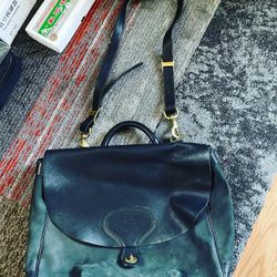 Leather Cross Body Satchel