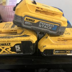 Dewalt Batterys
