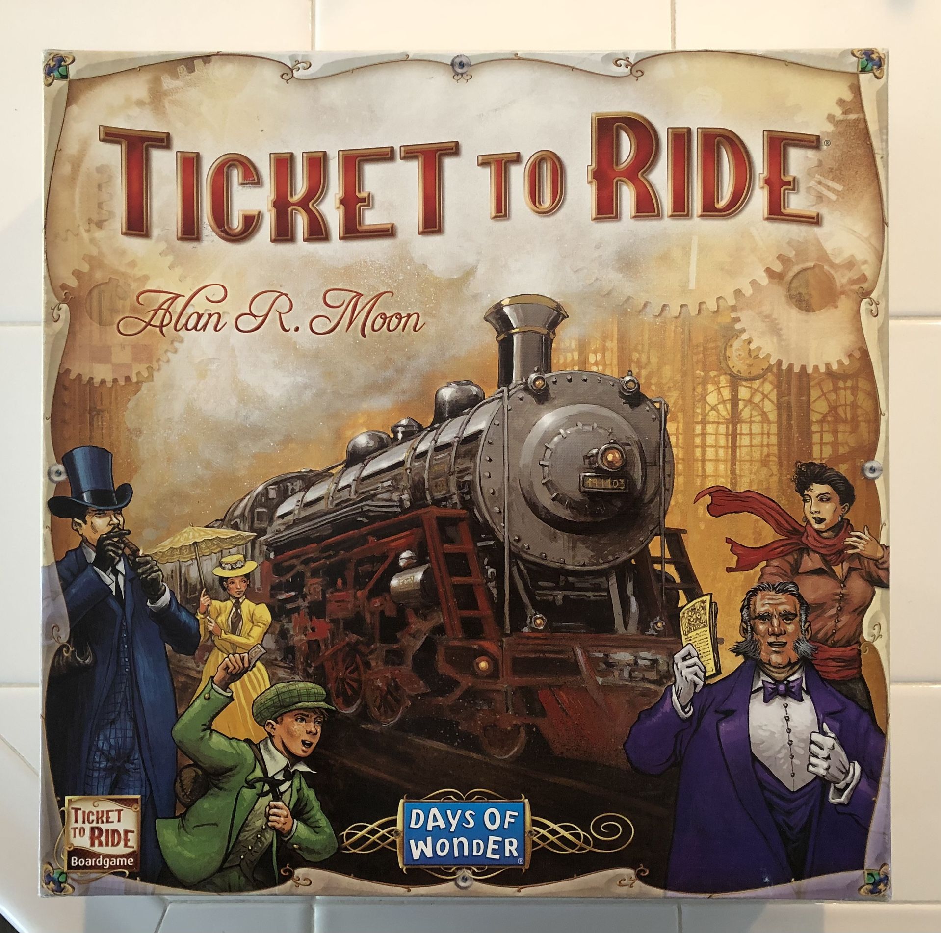 Ticket Ride Board Game -unplayed!
