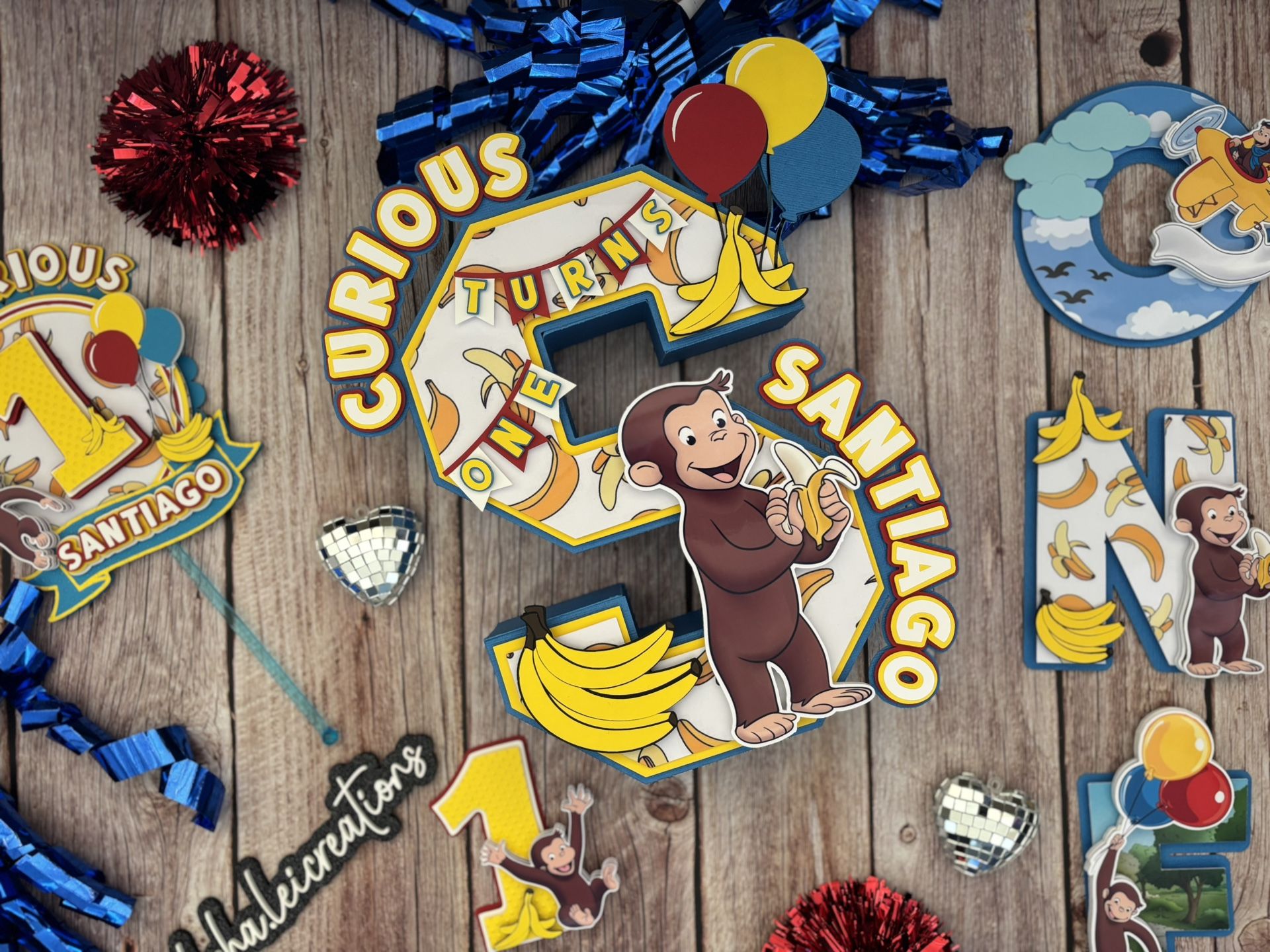 Curious George Party Package