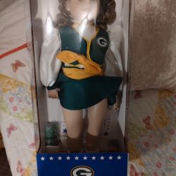 Green Bay Packer Doll