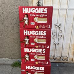 Huggies diapers size 2
