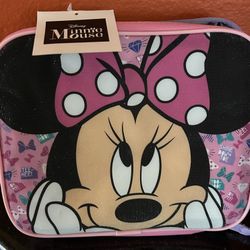 New Minnie Mouse Insulated Lunch Bag. Soft Case 
