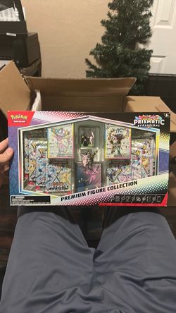 Pokemon TCG Prismatic Evolutions Premium Figure Collection Espeon Umbreon Sealed NEW