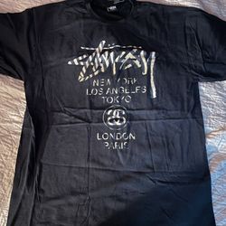 Stüssy World Tour Shirt Size XL