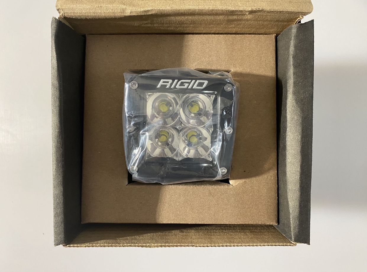 *(Brand New / Still In Boxes)* Rigid D-Series Pro Flood Surface Mount Light Cubes w/ Hardware (3” X 3”)