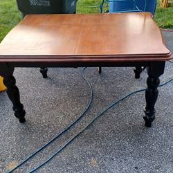 Black Farm Style Table(no chairs)