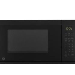 GE Black Microwave 