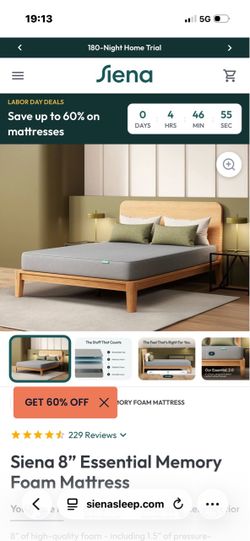 Siena Full Size Mattress (new)