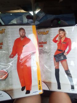 Spirit Halloween Prisoner Costume Set