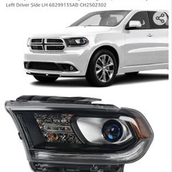 2014-2020 Dodge Durango Head Light New 