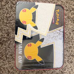 Pokemon 25th Anniversary Celebration Lunchbox Tin