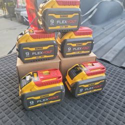 DEWALT FLEX VOLT 20V/60V MAX LITHIUM-ION 9.0 AH BATTERY 