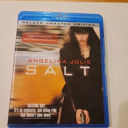 $5 BLU RAY , SALT. BLU RAY  / DVD COMBO  ONLY NO DIGITAL  $5 OR TRADE FOR A MOVIE TITLE I DO NOT ALREADY OWN.
 
