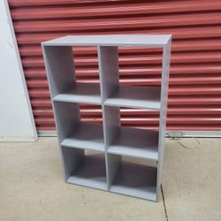 6-Cube Organizing Storage Shelf