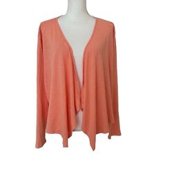 New J.Jill Woman’s open front linen jacket, Sz XL