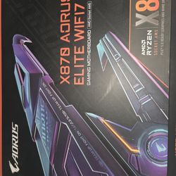 Gigabyte X870 AORUS ELITE WIFI7 gaming motherboard