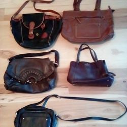 Leather Hand Bags 