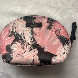 Kate Spade Cosmetic Bag Feather Print 