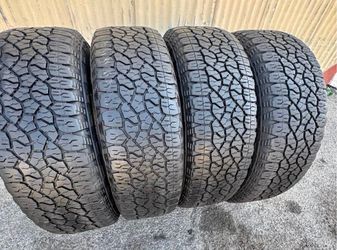 275 65 20 Goodyear tires Con 80% de Vida Las 4