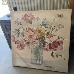 Large Like New Flower Case Canvas