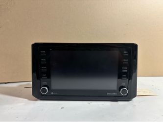2022 Toyota Corolla radio display