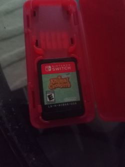 Like new Nintendo switch animal crossing price is firm $40