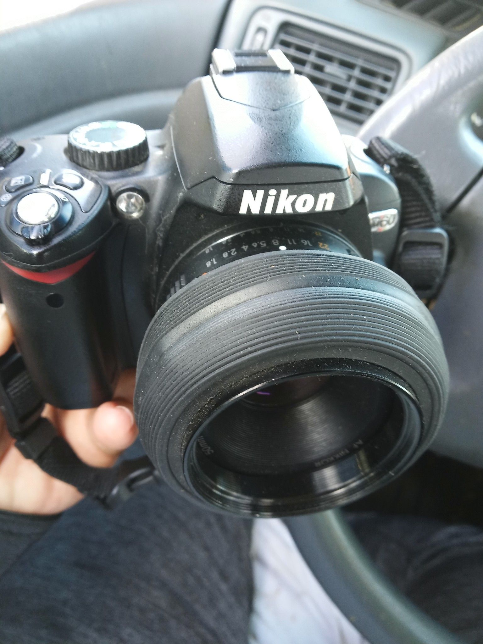 Nikon D60 with Nikon af Nikkor 50mm lens