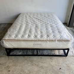 Saatva Memory Foam Hybrid Queen Mattress - Delivery Available 