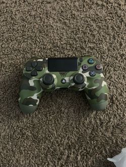 PS4 DualShock 4 Controller Green Camo