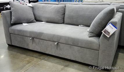 Thomasville Marion Fabric Convertible Sofa Sleeper, Gray