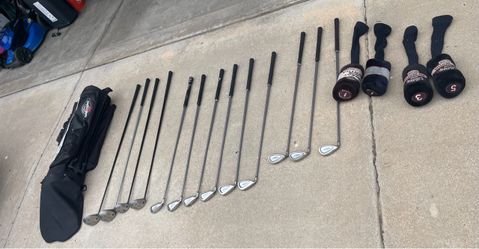 Callaway SteelHead X-14 Complete Set Graphite Regular Flex Shaft Mens (Left Handed) / Bag included