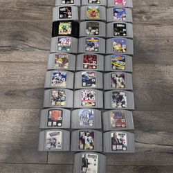 Nintendo 64 Video Game Lot 