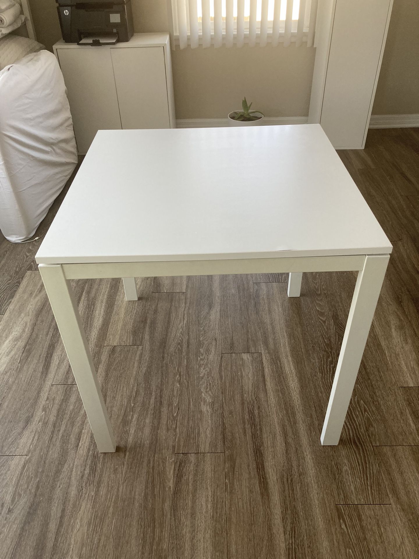 White Table