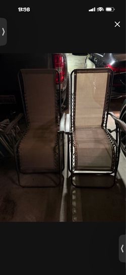 Two Folding Chairs