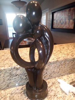 Ceramic Family Statue