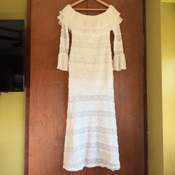 Off the shoulder Maxi Dress