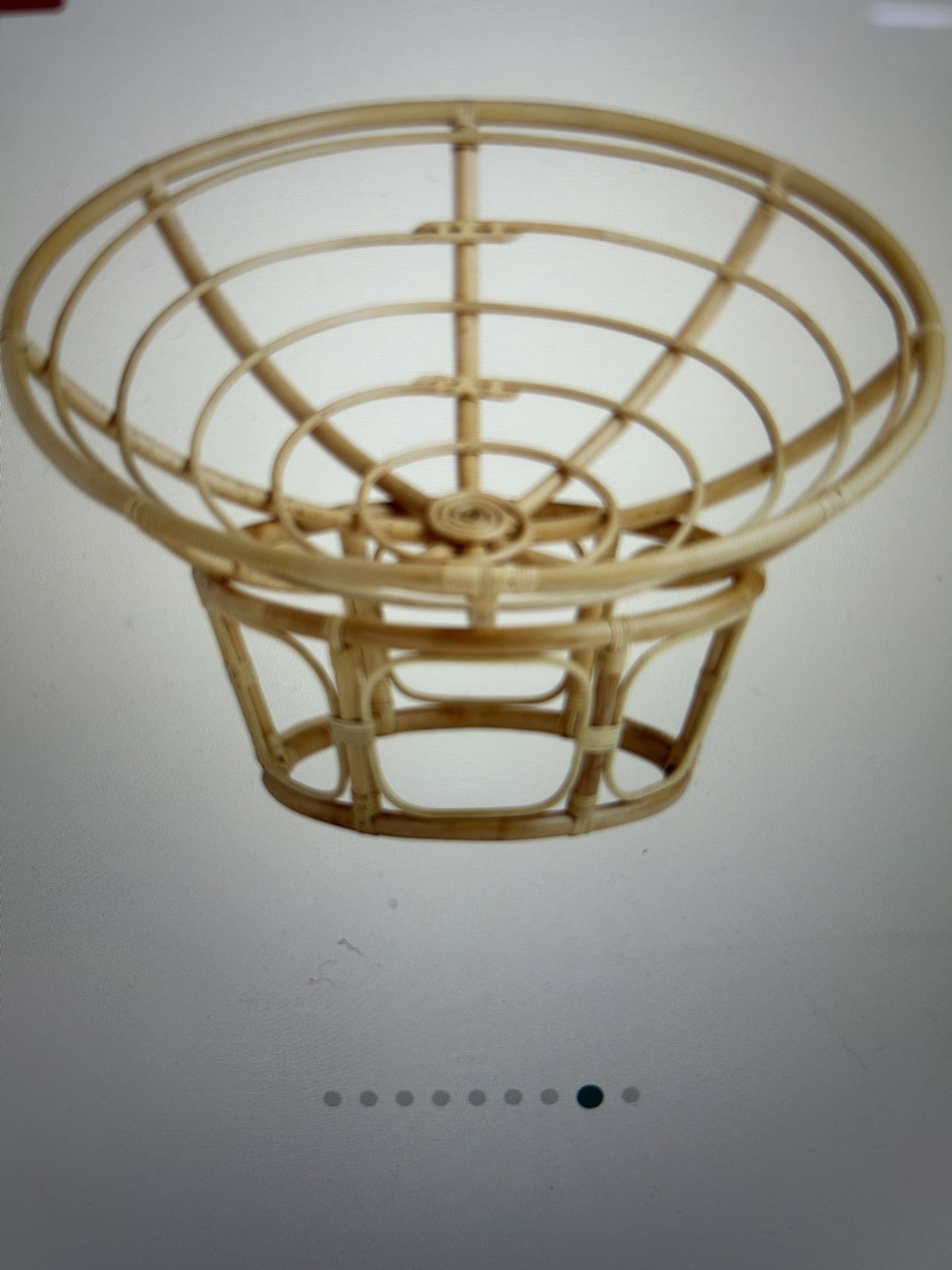 Papasan Chair Excellent, Like New w/Cushion