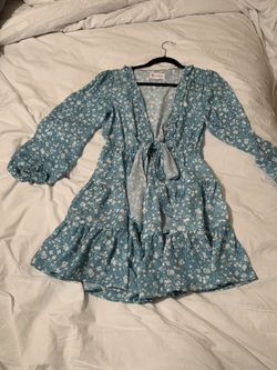 Mini floral dress